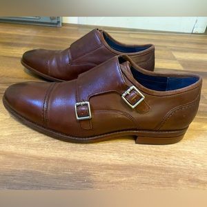 10M Cole Haan Warner Grand Monk Chestnut